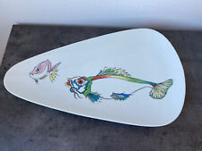 Grand Plat A Poisson Decor