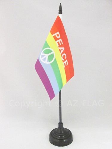 Drapeau table arc ciel - table, arc-en-ciel