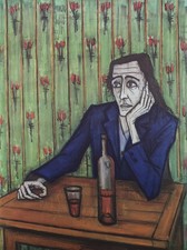 Bernard BUFFET : Femme au