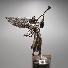 Statue Nike vintage en argent