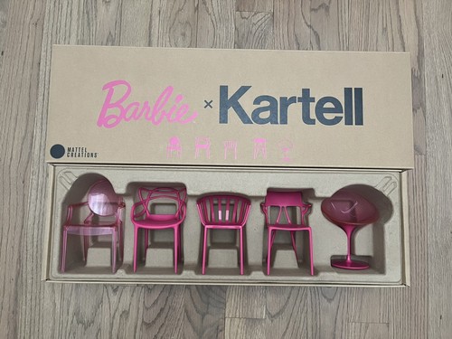 Nib barbie kartell piece - x, 5-piece