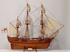MAQUETTE de bateau en  bois   "HMS Bounty (Blight)" L75cms