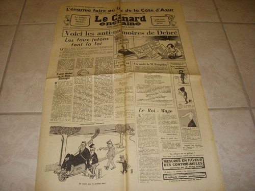 Canard enchaine 2448 - canard,
