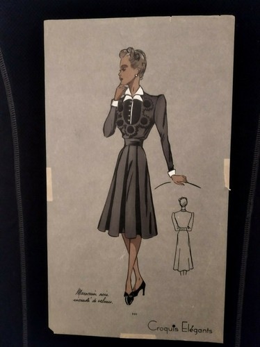 Mode croquis elégants - elégants, superbe