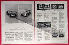 Publicité de presse: Automobile TRIUMPH Spitfire MK III et GT 6 MK II 1969