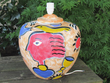 An 80/90 - GROS Pied de lampe Pierre CASENOVE  - Manufacture de Lunéville