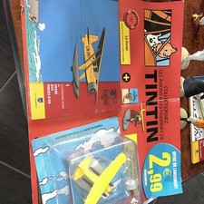 #3 L'hydravion Jaune Du Prince Au Crabe D Or En Avion Tintin Editions Moulinsart