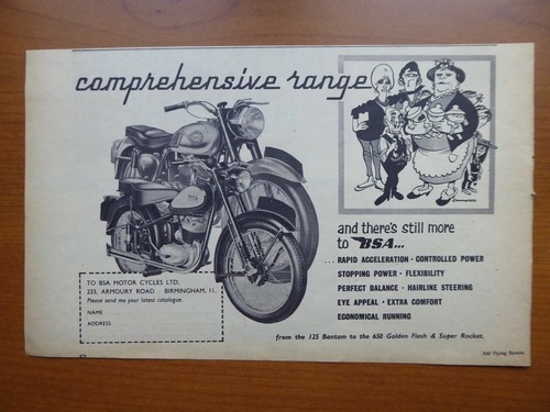 1961 pub bsa - 6/1961, motorcycle