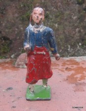 FIGURINE PLOMB CREUX L..R