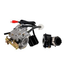 19mm Carburateur & collecteur d'admission for REX RS 400/450/460 GY6 60cc 50cc