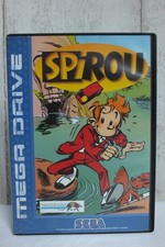 Ancien Jeu SEGA -- MEGADRIVE Méga Drive -- SPIROU  -- TBE avec Notice CIB