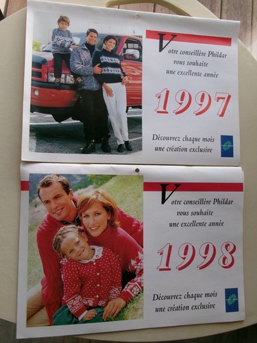 Calendriers phildar 1997 - calendriers, 1997/98