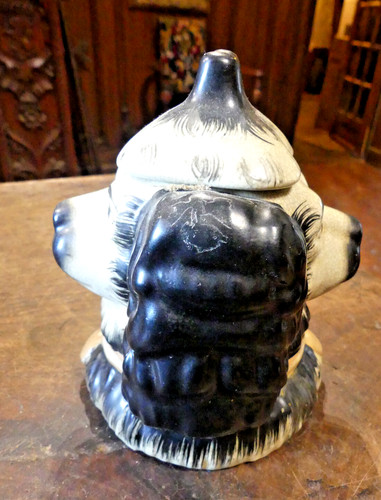 Pot tabac porcelaine - a,