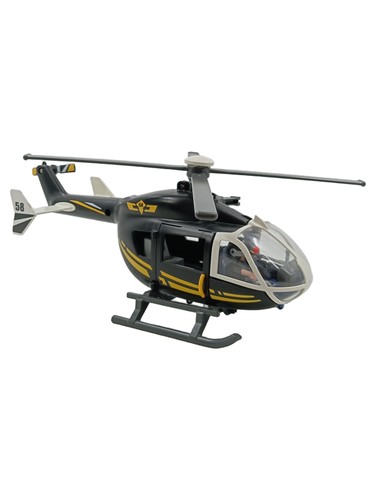 Playmobil avion jouet police - avion,