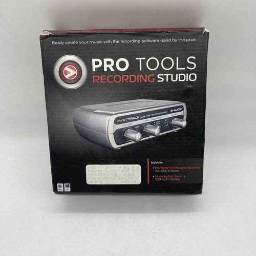 Audio pro tools fast - m-audio, track