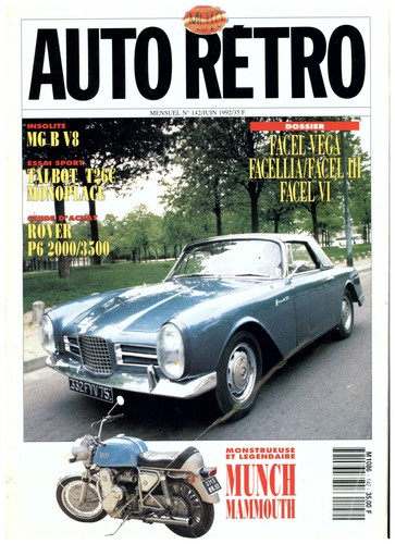 Auto retro 142 - n°, /rover