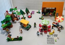 LOT PLAYMOBIL CAMPING AVEC