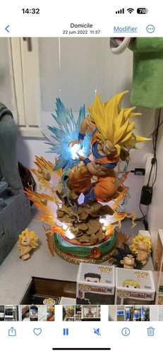 Statue résine sangoku dragon - statue,