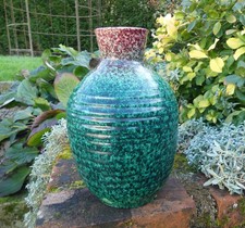 Céramique d'ACCOLAY vase VERT