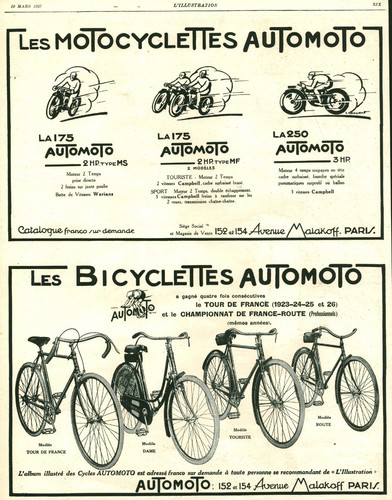 Publicité ancienne les