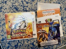 Pokémon Soleil / Boîte Sans Jeu (Nintendo 3DS, 2016)