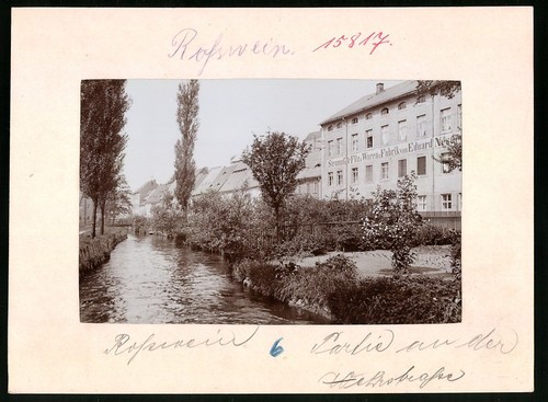 Vue vin rouge wehrstraße - du, rouge,