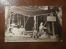 CPA TUNISIE - Tente de fabrique de tapis de KAIROUAN Maison E. BOCCARA de Tunis