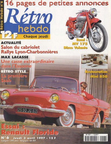 Retro hebdo 04 1997 - hebdo, n°6