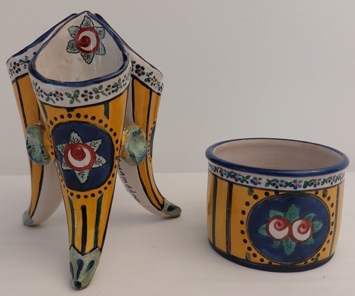 Pot vase pieds tripode - pot, en