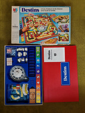 Jeu de société DESTINS Le jeu de la vie MB 1972 Première Edition COMPLET