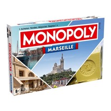 Monopoly Marseille en français - Jeu De Plateau 8+ - Jeu de Société pour 2 à ...