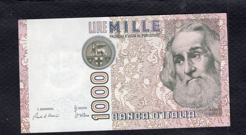 Italie 1000 lire marco - 1000,
