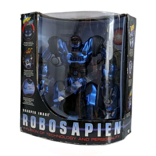 Robosapien chrome blue - robosapien,