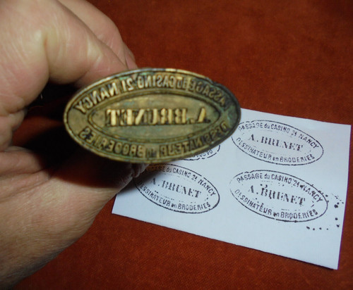 Tampon bronze encrer a - tampon,