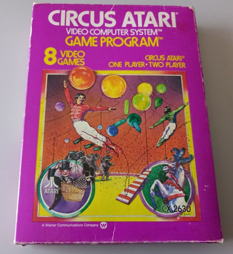 Jeu atari 2600 circus - atari, "circus