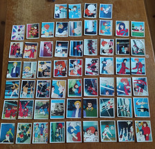 Lot 58 images différentes Panini Jeanne et Serge Mila e shiro 1989 stickers