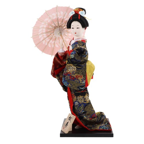 Figurine poupée geisha - de,