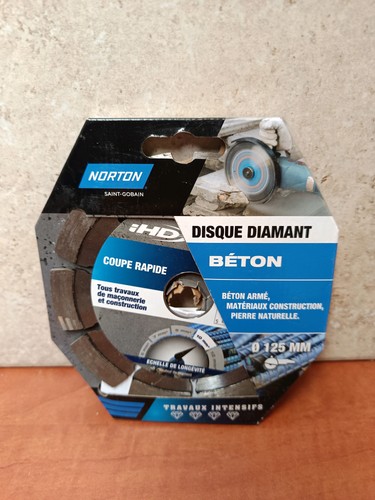 Norton disque diamant - diamant, béton