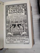Missel Vespéral Romain Ancien