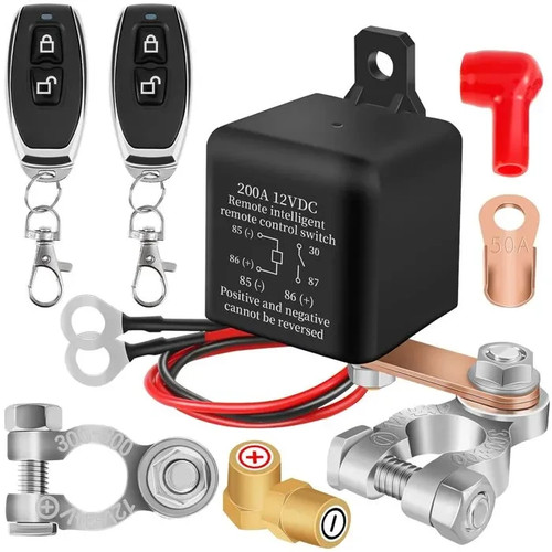 Coupe batterie 12v 200a - batterie, relais
