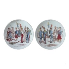 Lot de 2 Assiettes