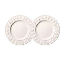 Paire d'assiettes de fête