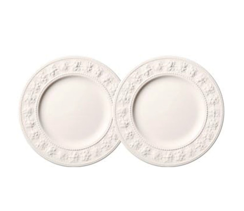 Paire assiettes fête - paire, d'assiettes