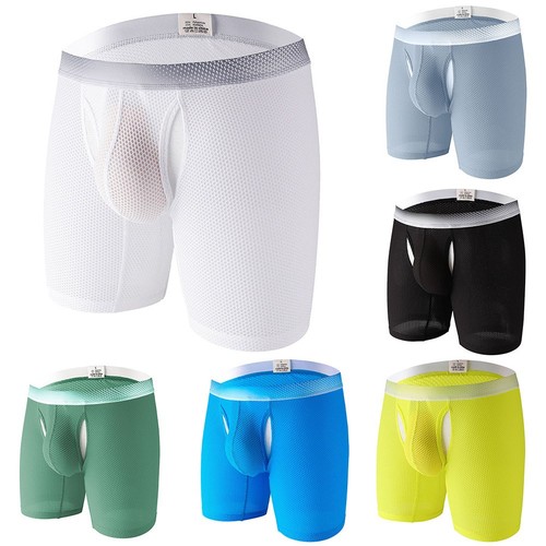 Boxer homme caleçon long