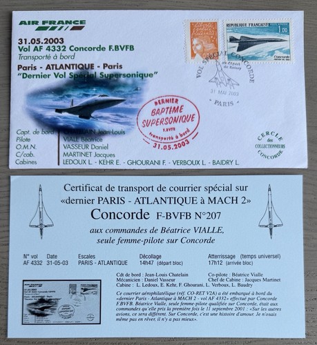Concorde bvfb vol - concorde, f.bvfb