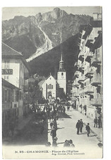 74  CHAMONIX   PLACE DE L EGLISE