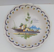 Grand saladier en faïence de