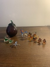 Figurines en verre soufflé