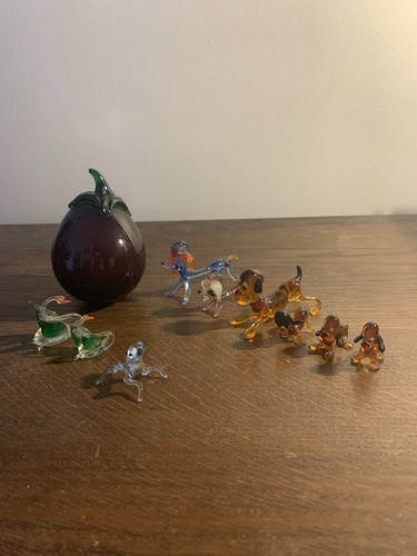 Figurines verre soufflé - en,