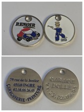 Lot X 2 Jetons De Caddie